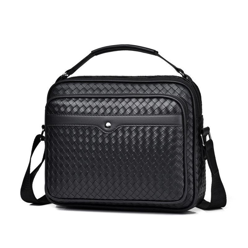 新款男士高级感斜挎包休闲大容量多功能单肩包耐磨防泼水男包背包