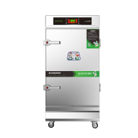 圣托(Shentop)智能商用蒸饭柜 6盘食堂蒸饭车 电蒸饭箱 全自动蒸包机 多功能蒸饭机 STZ-D06