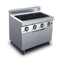 瑞宇牌柜式工程双眼电磁煲仔炉750*600*800+200/380V/50HZ/3.5Kw*2