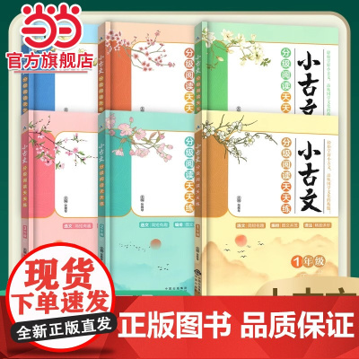 正版 小古文分级阅读天天练 小学生一二三四五六年级一百课小学语文基础知识1-6年级国学经典古诗词大全阅读理解同步古诗词