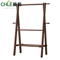 晨磊实木衣帽架100*46*150cm/个