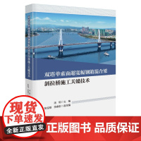 双塔单索面超宽幅钢箱混合梁斜拉桥施工关键技术 汤明 编 交通/运输专业科技 正版图书籍 人民交通出版社股份有限公司