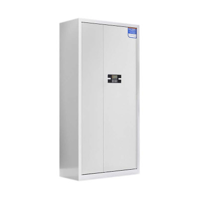 豪利特保密柜财务档案柜文件柜办公室资料储物柜保险柜通体白色-电子密码锁