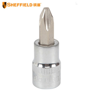 钢盾(SHEFFIELD) S014103 10mm系列十字型旋具套筒PH3[家用]