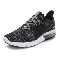 NIKE耐克2018年新款男子NIKE AIR MAX SEQUENT 3跑步鞋921694-011