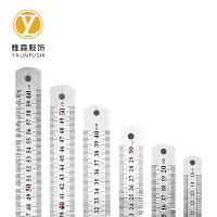 雅霖服 钢板尺30cm 把