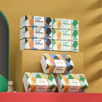 山丘QW系列白色家用实惠装四层抽取式纸面巾76抽M码多彩款24包装