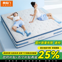 喜临门床垫-漾plus 动感空气纤维分区深睡弹簧大豆纤维席梦思