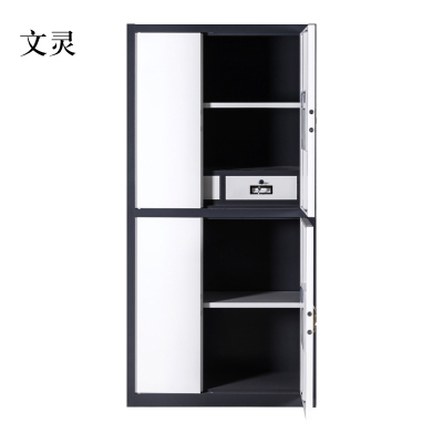 文灵办公钢制保密柜办公文件柜电子密码锁档案柜资料储物柜加厚铁皮柜国保锁