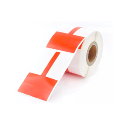 中电鼎润 Red4530 45mm*30mm-40mm 标签胶贴 1.00 盒/卷 (计价单位:卷) 红色