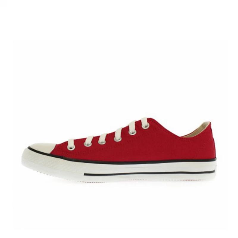 匡威(CONVERSE)匡威休闲鞋男款经典帆布低帮运动鞋红白色潮流百搭