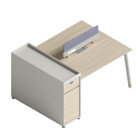 匡大办公桌1.6米双人位职员桌KDT-13B1610