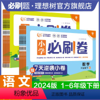 语文 人教版 一年级下 [正版]2024小学必刷卷下册语文数学人教版北师版苏教版一二年级三年级四年级五六年级练习册单元同