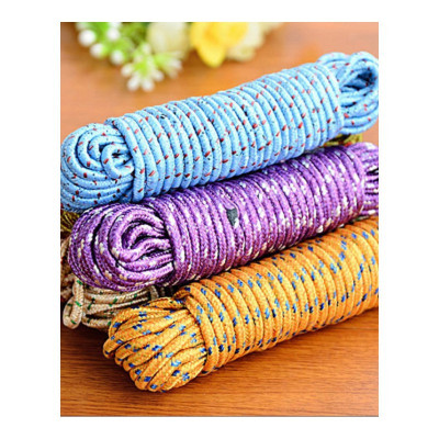 家柏饰(CORATED)家用尼龙防滑晒衣绳防风晾衣绳10米居家加粗多功能户外晒被晾衣绳家庭整理用品绳子