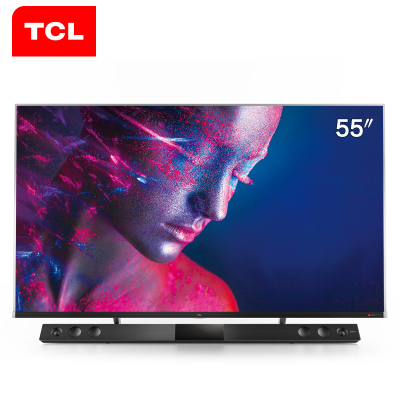 TCL 官方旗舰 55C10 (55英寸)吋 4K超高清双屏QLED量子点IMAX级智屏液晶平板电视机