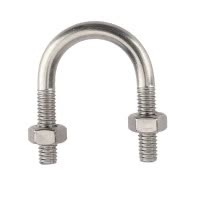 伟鹏双兴 304不锈钢U型螺丝管卡抱箍 M16*76含螺母 套