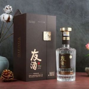 五粮液友酒52度浓香型500ml*1瓶礼盒装 送礼商务宴请