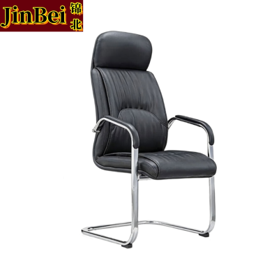 锦北椅子电脑椅办公椅会议培训椅网布椅弓形椅职员座椅H-8