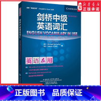 [正版]剑桥中级英语词汇第2版中文版剑桥英语在用丛书外语教学与研究出版社English Vocabulary in U