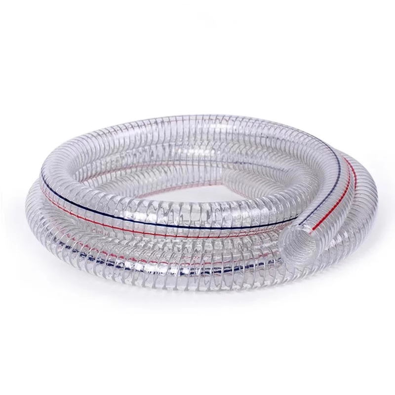 璐盐 钢丝软管PVC水管 内径114mm*厚6mm 米