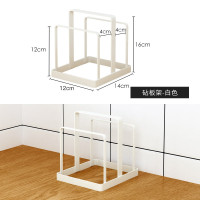 砧板刀架一体刀座锅盖架坐式台面厨房家用菜板刀具收纳落地置物架收纳层架 三维工匠