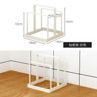 砧板刀架一体刀座锅盖架坐式台面厨房家用菜板刀具收纳落地置物架收纳层架 三维工匠