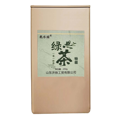 乾乐园 特级绿茶 250g 罐