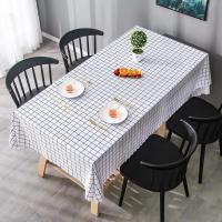 家柏饰(CORATED)桌布布艺防水防烫防油免洗北欧书桌学生餐桌布pvc茶几桌垫