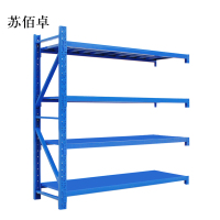 苏佰卓承重500kg货架置物架钢制货架副架长200宽50高200CM