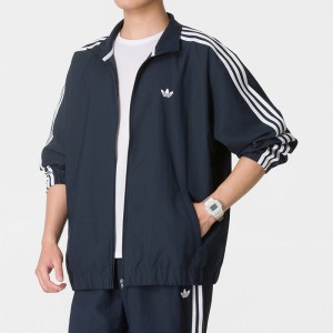 阿迪达斯(adidas)三叶草男装新款潮流时尚运动休闲防风夹克外套KB2466 ZP