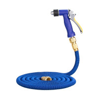 固特异可调节洗车水枪(带注水后7.5米伸缩水管)--GY-5084G1