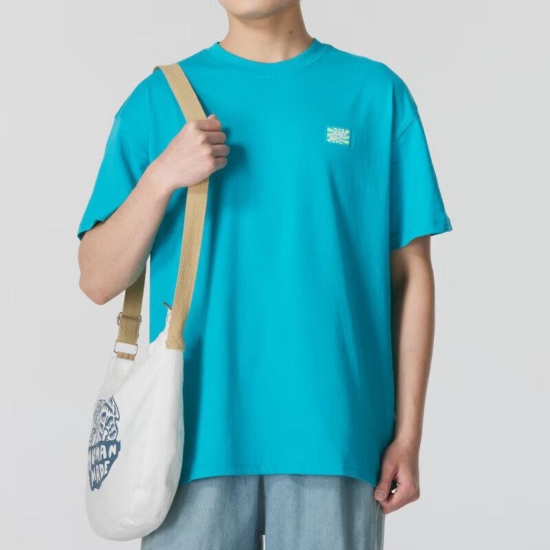 NIKE/耐克男装短袖上衣新款健身跑步宽松圆领T恤FV3721-345 C