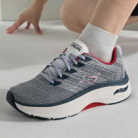Skechers斯凯奇男鞋新款星迈系列轻便缓震跑步鞋运动休闲鞋220338-WHT ZP