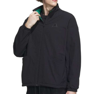 adidas/阿迪达斯外套运动休闲加绒保暖立领双面穿男装IT3965 D