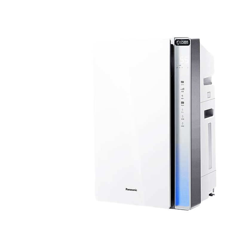 松下(Panasonic)空气消毒机净化器家用 除细菌除甲醛除PM2.5雾霾加湿 数显经典款F-VJL75C2