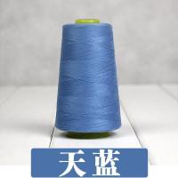 家柏饰(CORATED)缝衣服的线 家用宝塔线黑线手缝线涤纶手工缝衣40/2 缝纫机线 天蓝色