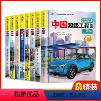 中国超级工程-全8册 [正版]抖音同款中国超级工程丛书全套8本任选中国航空航天科学建筑科普系列儿童百科全书漫画图书绘本8