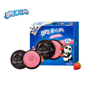 奥利奥巧克力夹心饼干388g儿童休闲零食点心正品早餐办公室下午茶(巧克力味)