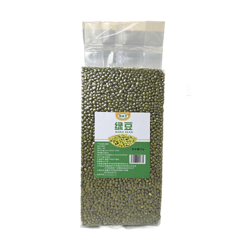 钿满堂真空绿豆1kg/袋
