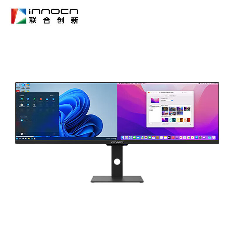 Innocn联合创新43.8英寸 120Hz HDR400 Type-C65W 10Bit专业校色 电脑显示器44C1G