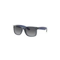 Ray·Ban/雷朋透明蓝色醋酸纤维灰色渐变偏光太阳镜男