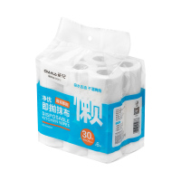 茶花 净优即抛抹布(30片x6卷装)/套