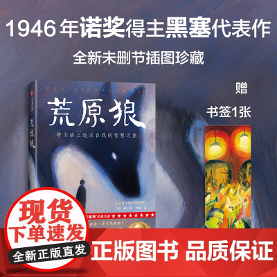 荒原狼 赫尔曼·黑塞 著 文学