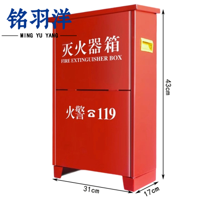 铭羽洋灭火器箱2kg个