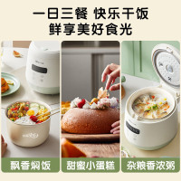 小熊(Bear)电饭煲 家用小容量2~3人小型电饭锅2升智能快煮饭多功能智能预约煮粥锅微压煮饭锅 DFB-Q20B2