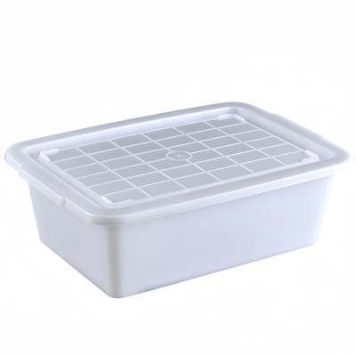 依韵珂带盖收纳筐475*340*155mm个