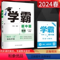 物理 八年级下 [正版]2024春经纶学典 学霸题中题八年级物理下册人教版 初二8年级物理下同步专项提优课时作业练习册学