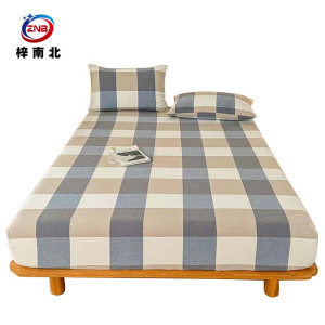梓南北 棉布床笠床单 ZNB/B26 条