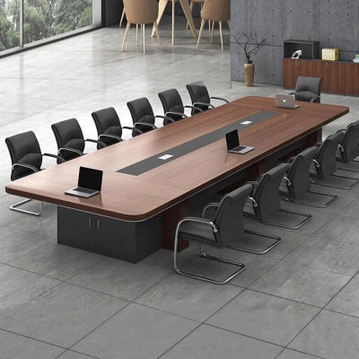 常喜悦 会议桌办公桌会议室大会议桌现代洽谈桌定制会议桌