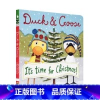 [正版]进口英文原版Duck And Goose It's Time for Christmas 圣诞节 纸板书 小黄